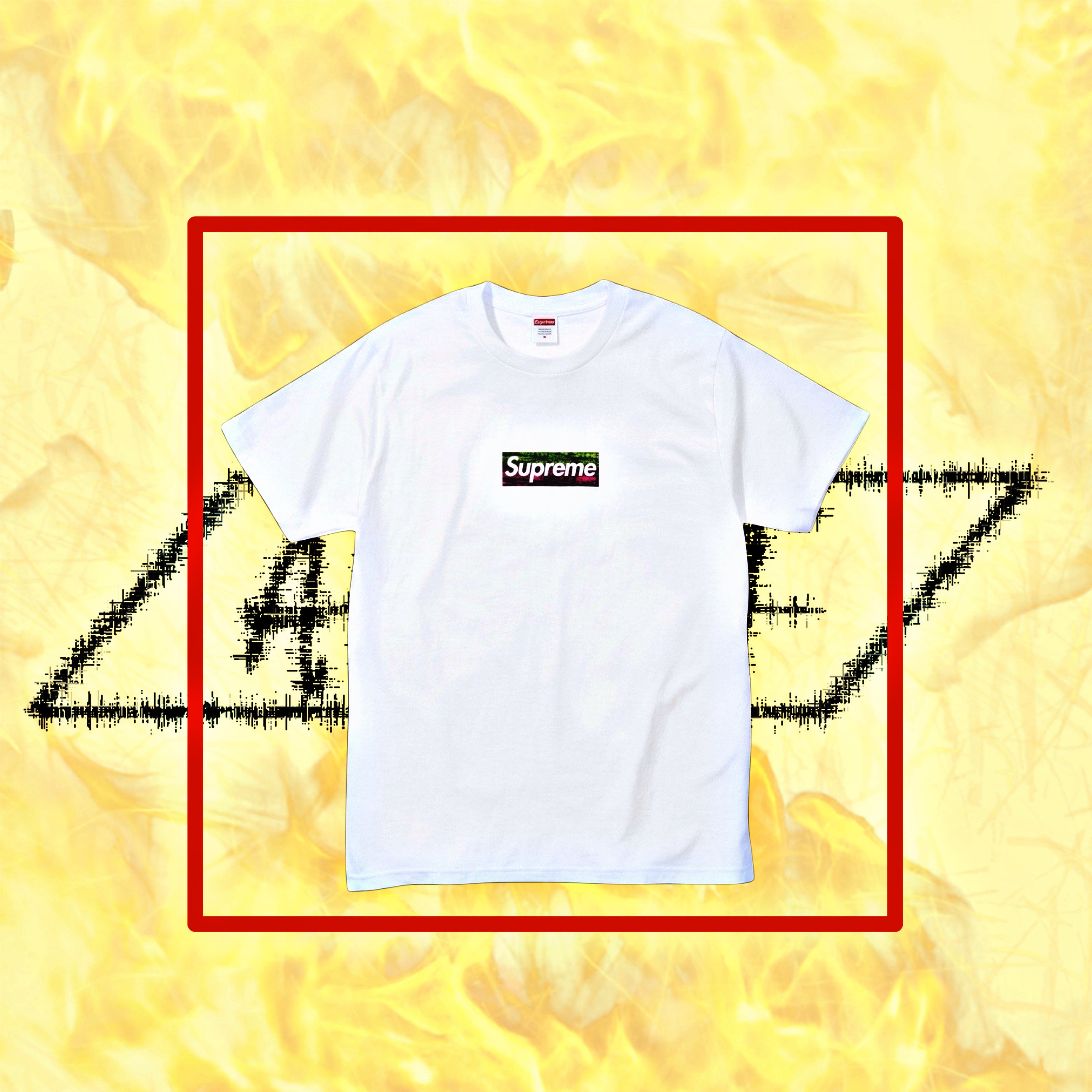 Supreme Los Angeles Fire Relief Box Logo Tee 