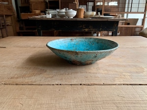 青 丸皿(L)