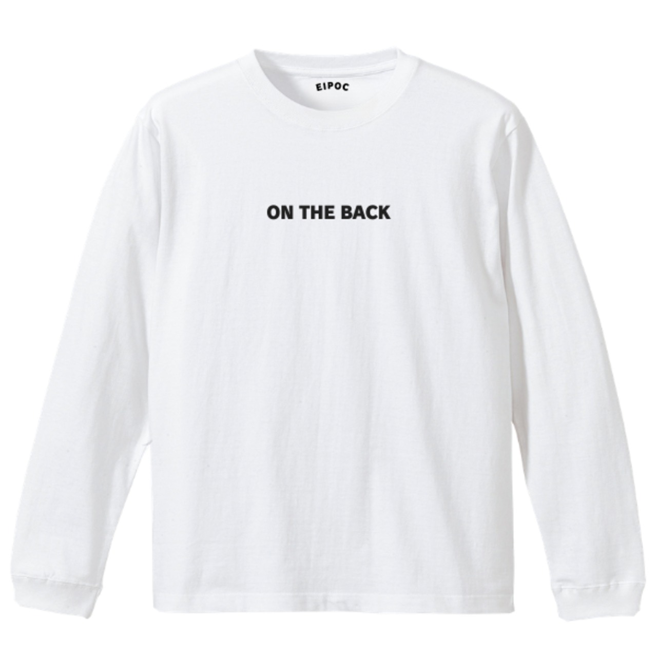 EIPOC PARIS "ON THE BACK" L/S T-Shirts Black/White - 5