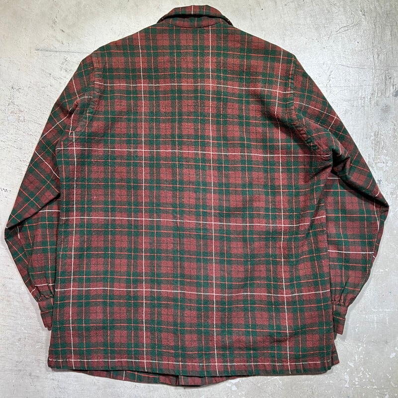 50's~ Hathaway Shirt ウールシャツジャケット オープンカラー 開襟