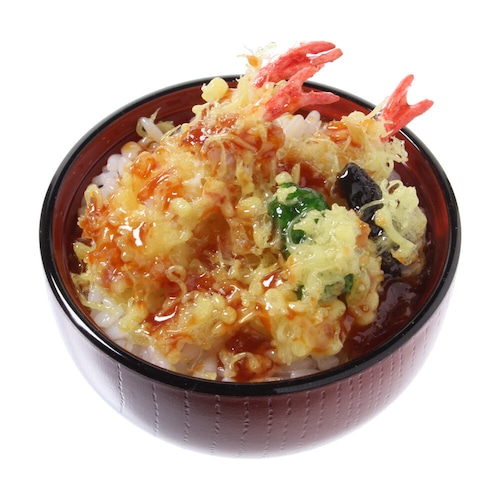 [0000]食品サンプル屋さんのミニ丼（特上えび天丼）【メール便不可】