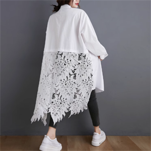 【送料無料】 カーディガン 2色 アウター 羽織り ロングカーディガン ロング ミモレ 袖あり 長袖 Vネック フレア Aライン 透け感 シースルー レース 異素材切り替え ドッキング 薄手生地 かわいい 大人可愛い 綺麗 シンプル カジュアル 上品 おしゃれ お洒落 大人女子 こなれ感 コンサバ 定番アイテム 体型カバー ヘルシー系 シック 無地 20代 30代 40代 レディース 女性用 ママ服 お出かけ 女子会 お呼ばれ お茶会 授業参観 休日 誕生日会 アウトドア 秋 韓国 オルチャン プチプラ