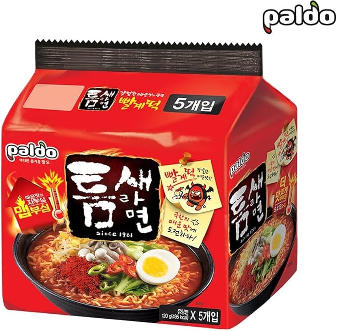 Paldo 【パルド】トムセラーメン 120g×5食入り1 | グッド Paldo 【パルド】トムセラーメン 120g×5食入り1 | グッド