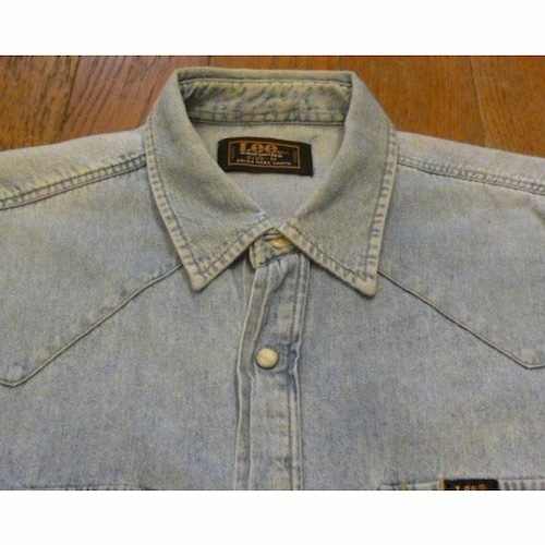 Lee SANFORIZED UNION MADE SHIRTS  (M) ★送料無料 !! (クリックポスト不可)