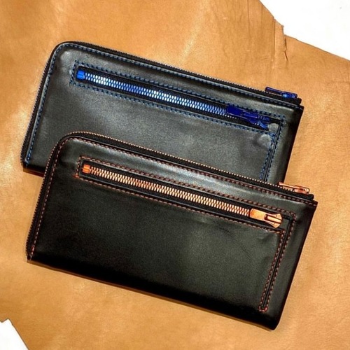 【BYS01】　1万円札が折らずに入る最少サイズの長財布「L字束入」（バイスライサー）