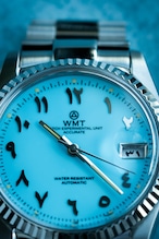 WMT Cabochon – Arabic Numerals Edition / Glossy Sky Blue Dial / Limited 50pcs