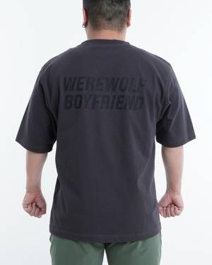 [WEREWOLF BOYFRIEND] オーバーサイズコンフォートTシャツ・Charcoal