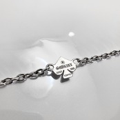 SPIKE:SPADE CHAIN BRACELET / スパイクスペードチェーンブレスレット