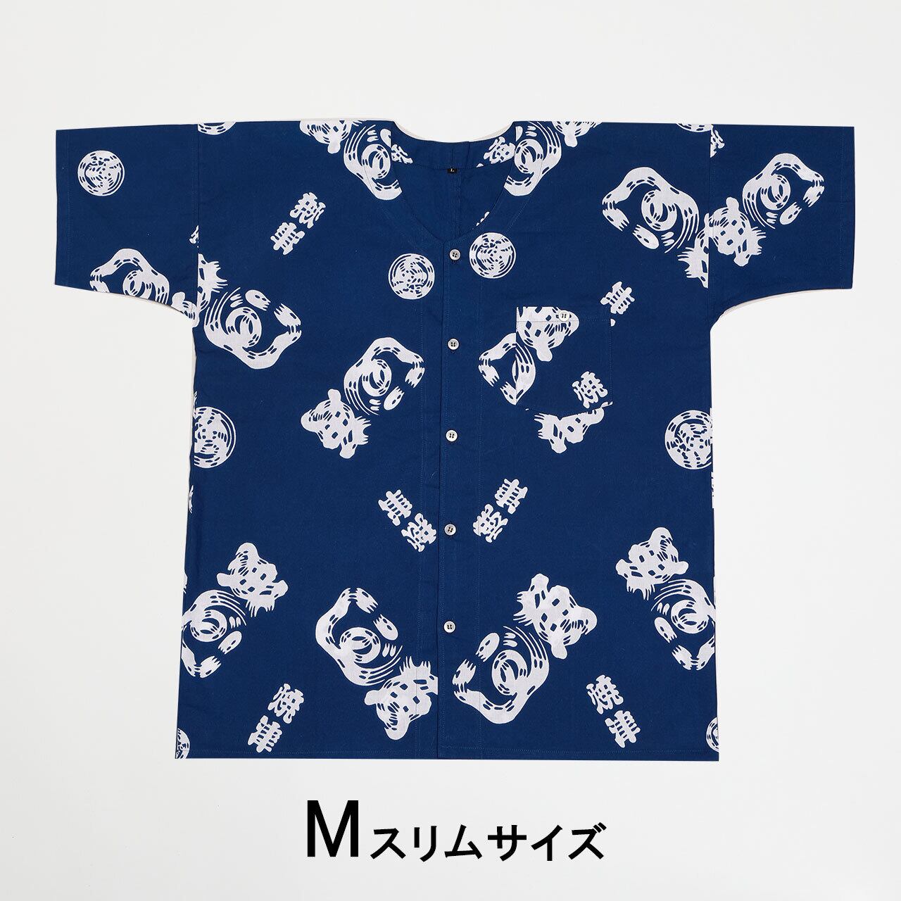 魚河岸シャツ 【Mスリムサイズ】【型番:40008】