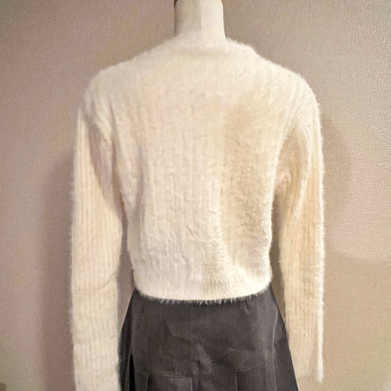 シャギーリボンチェーンニット LK1123