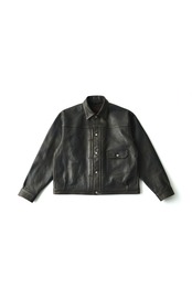 OLD JOE / PATINA HORSE-HIDE RIVETED JACKET