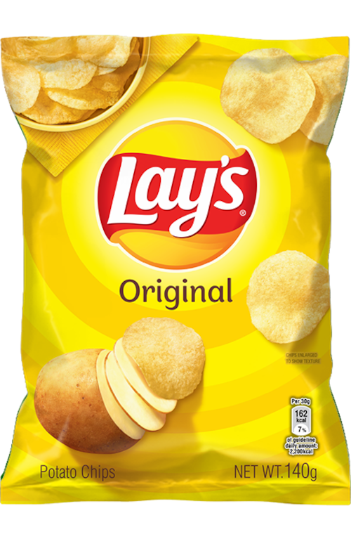 Lay's レイズ ポテトチップス　塩味　140g