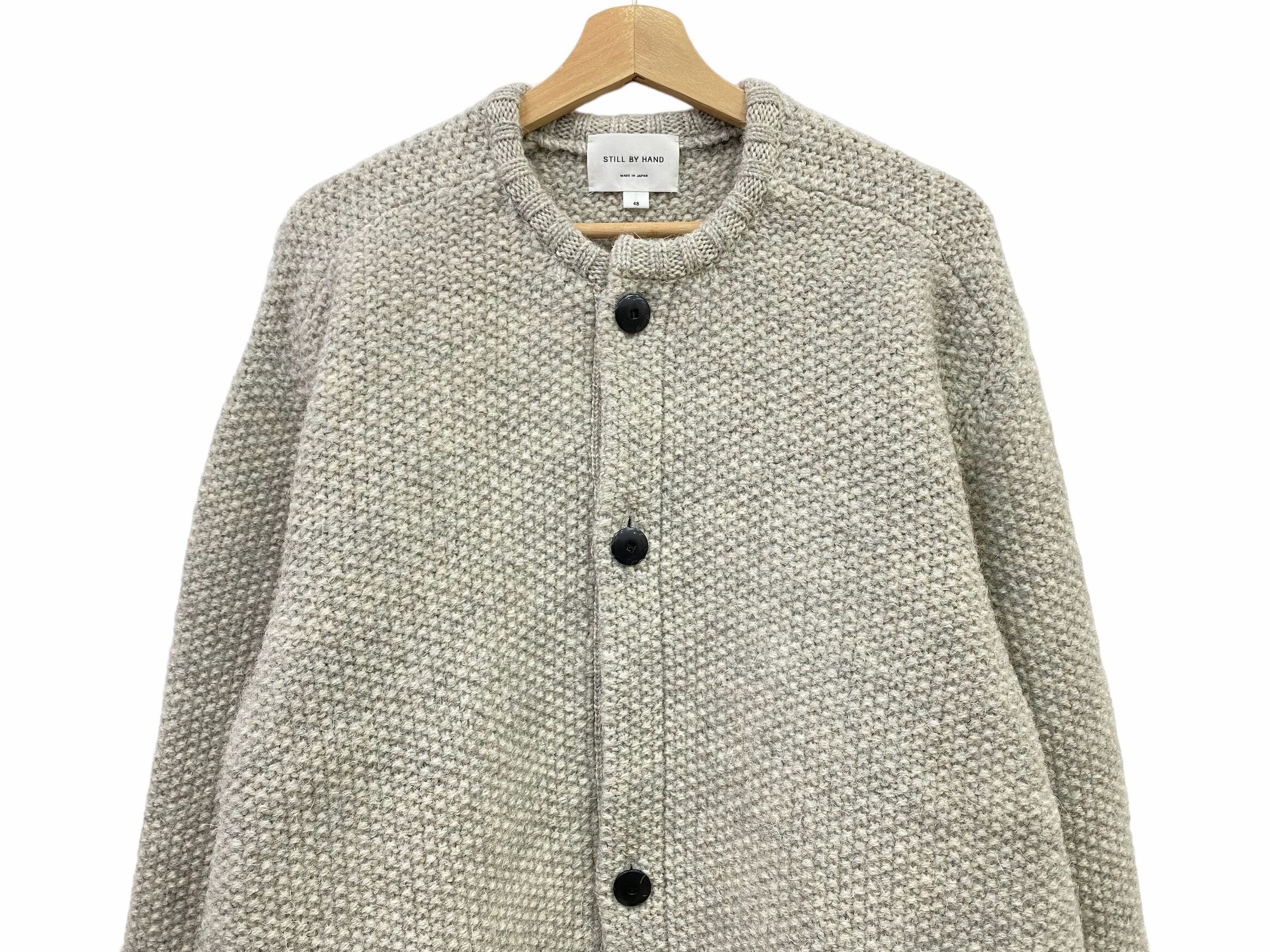 STILL BY HAND】3G Knit Blouson (oatmeal) | 101 clothing store