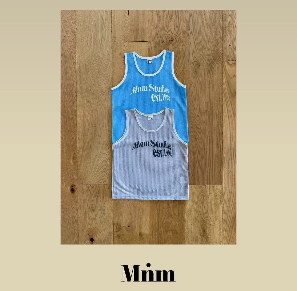 【予約】minimal / メッシュタンクトップ