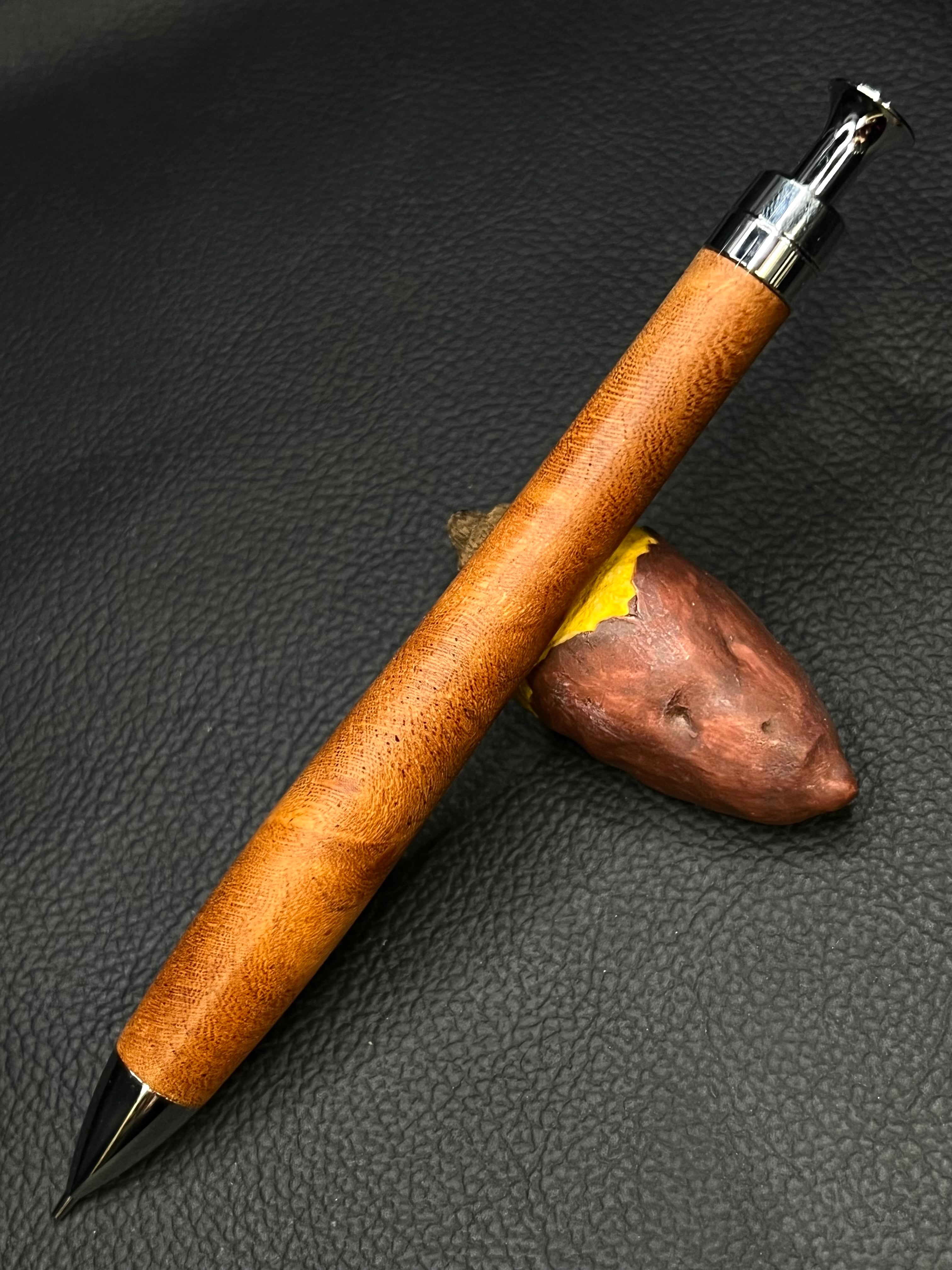 真柏 極上杢 シゲ様専用 杢軸シャーペン】ケヤキ （欅） 上杢（玉杢） /