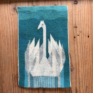 フレミッシュ織の白鳥