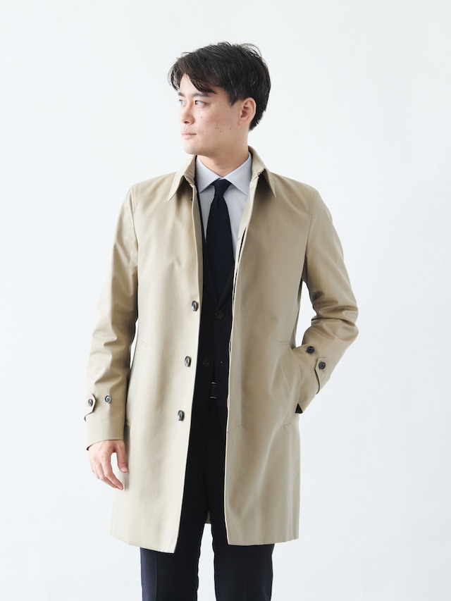 The Craftmans 超高密度GIZAギャバジンステンカラー/ベージュ