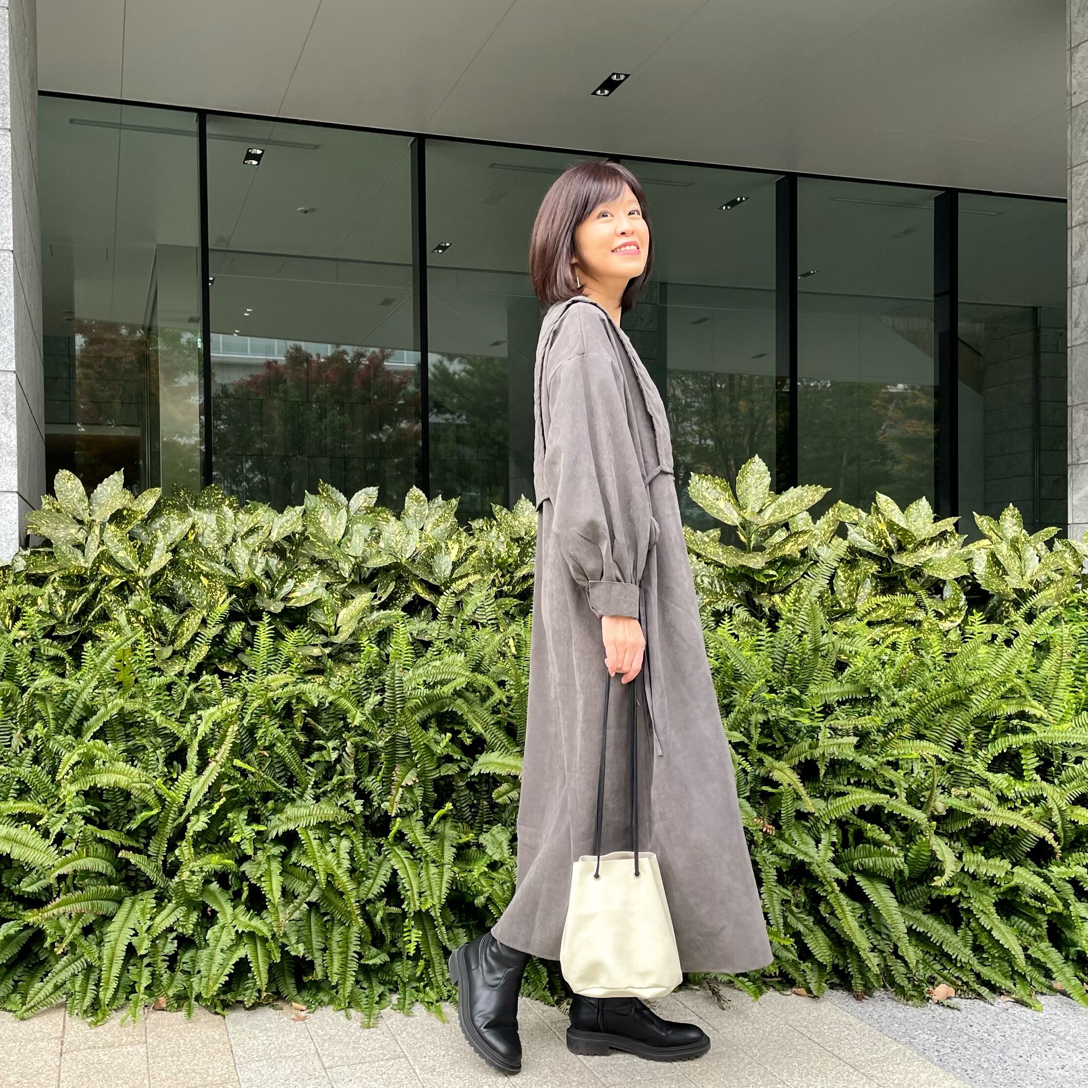 ベスト風キルティング ワンピース | precious for us