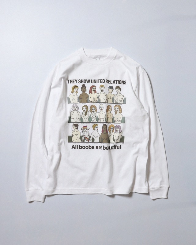 WV / All boobs are beautiful T-shirt - White