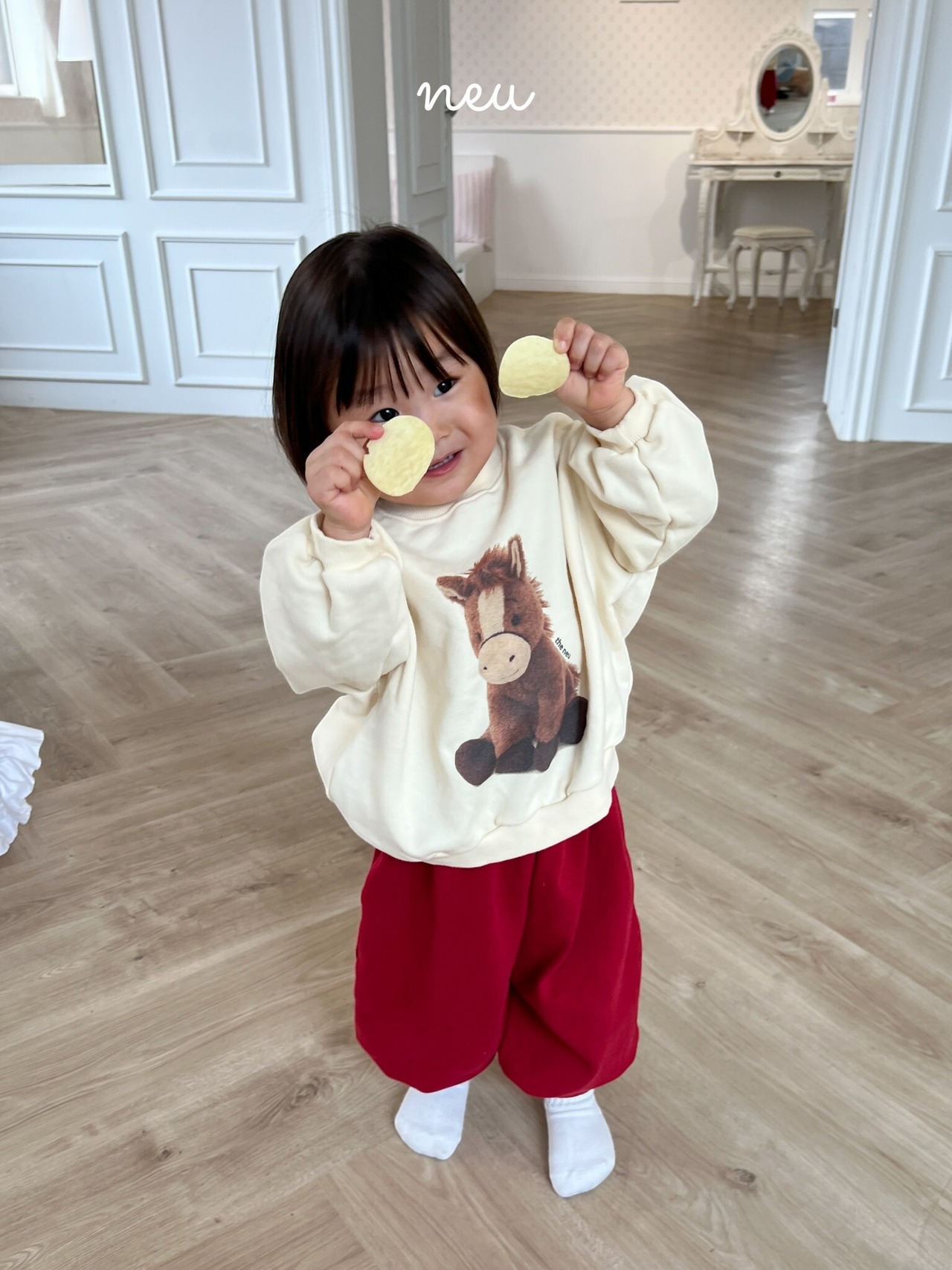 韓国子供服 / 26Autumn / 〖取寄〗neu / ノニMTM / ユニセックス / キッズ服 *XXS~L*