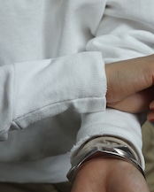 1960's White / Zipper Sweat Shirt