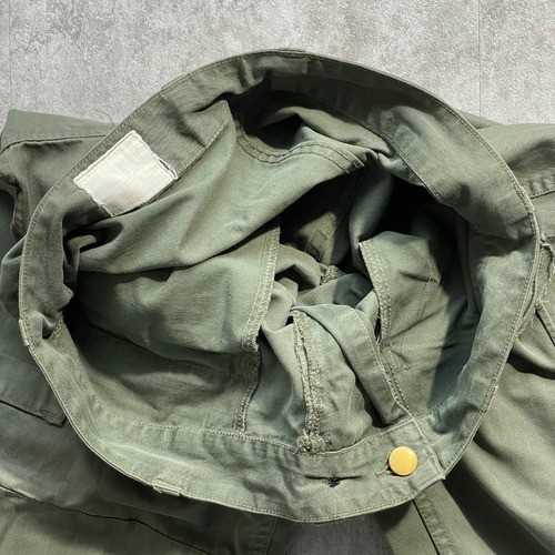60-80s フランス軍 実物 HBT カーゴパンツ w33 詳細写真12