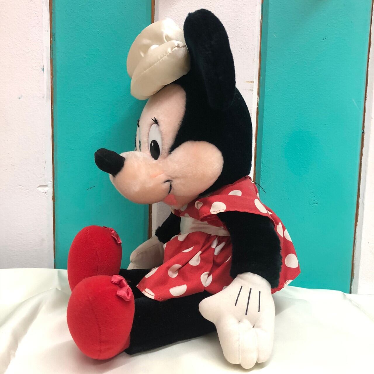 1990s Vintage applause,Inc Disniey Minnie Mouse Doll【ヴィンテージ アプローズ社 ミニーマウス  ぬいぐるみ】 | THE PUPPEZ☆e-shop　/ ザ　パペッツ松本-WEBショップ powered by BASE