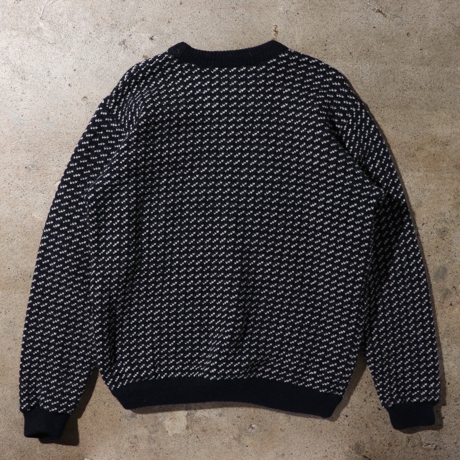 80's L.L.Bean Birdseye Sweater / L