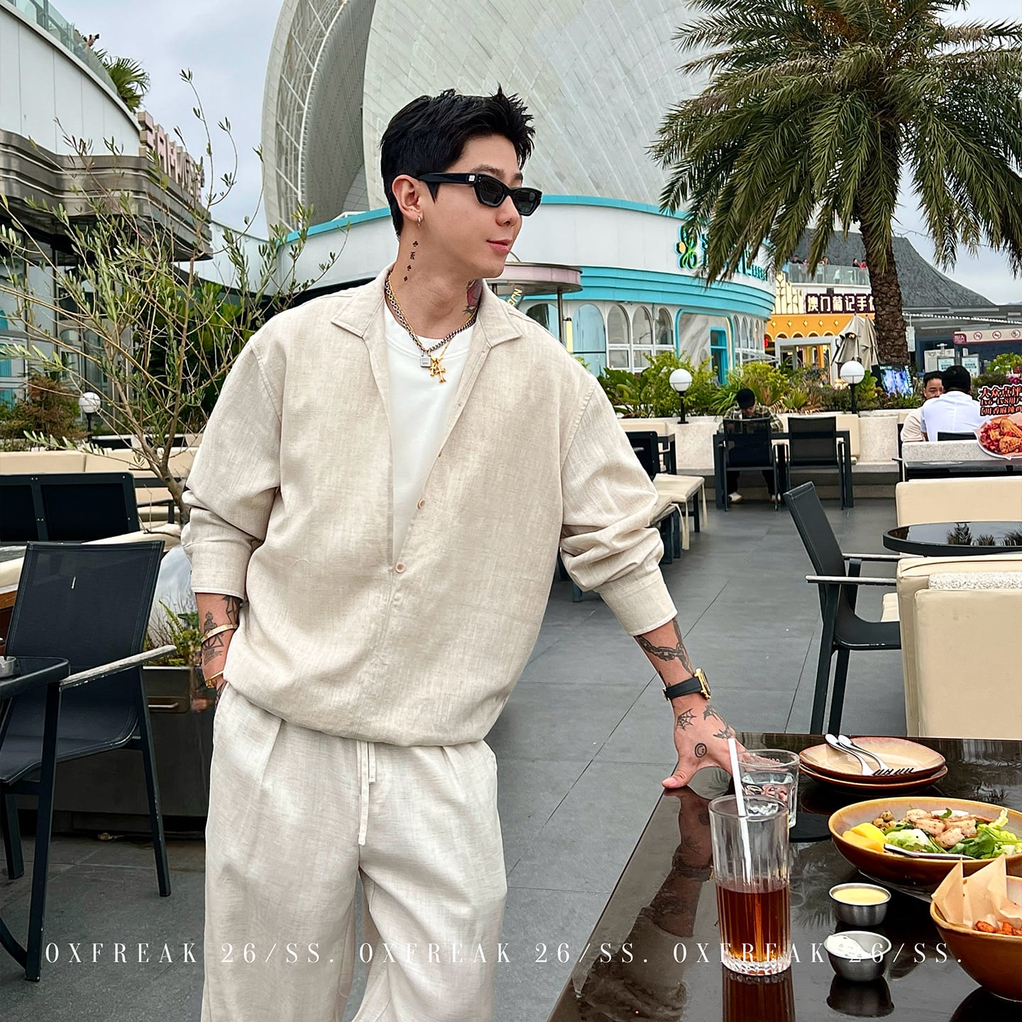 セットアップ】OXFREAK Luxe Linen Relax Setup（リュクス リネン