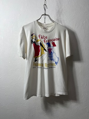 80~90’s USA “FRENCH FESTIVAL” T-shirt