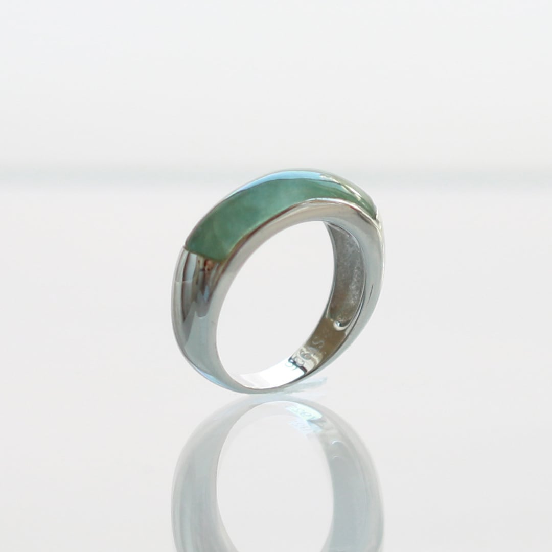 7号】SV clear light green A貨翡翠 jd_rg2342 | 【MeiNu（メイニュウ
