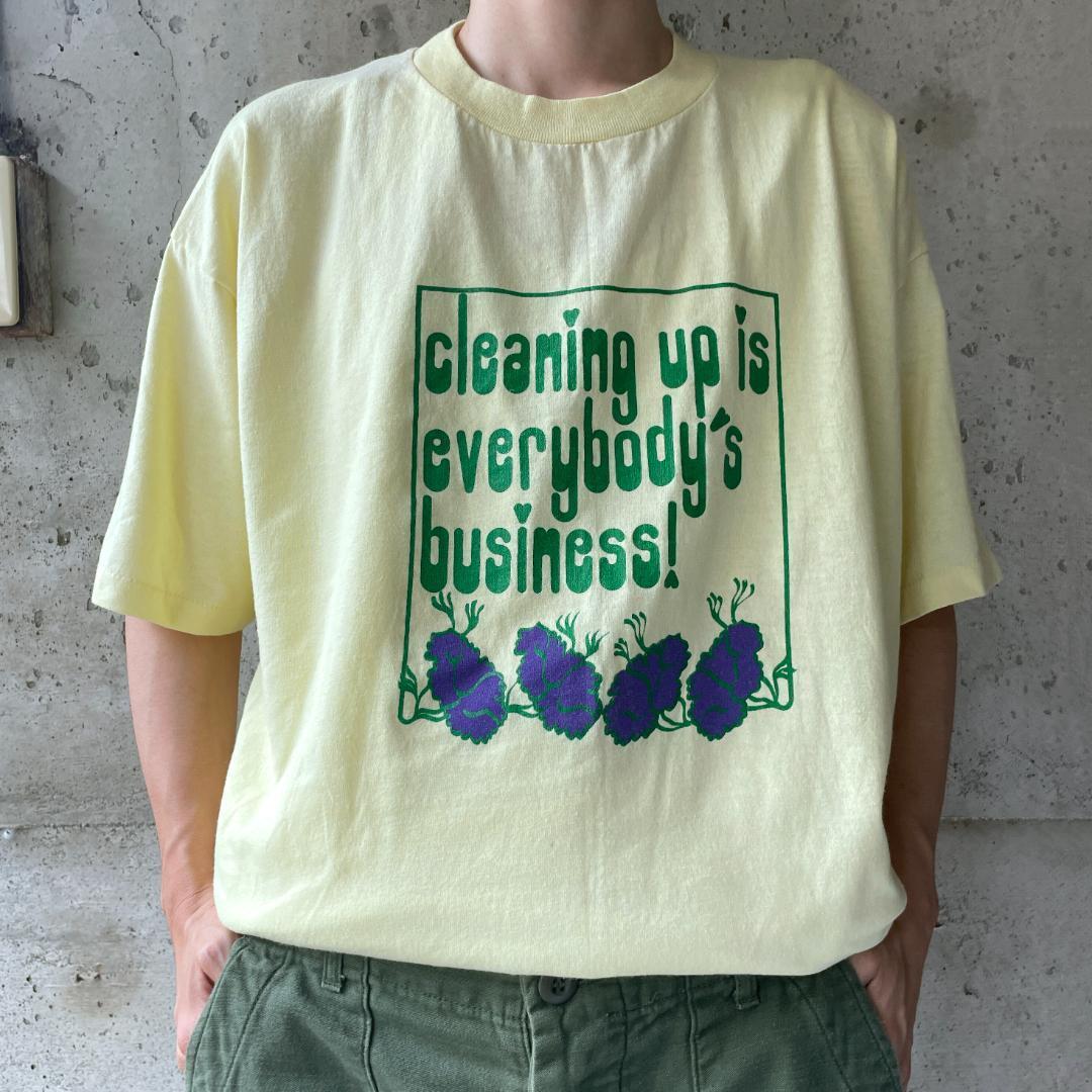 W40 Tシャツ 企業T 80s USA製 シングルステッチ ヴィンテージ  