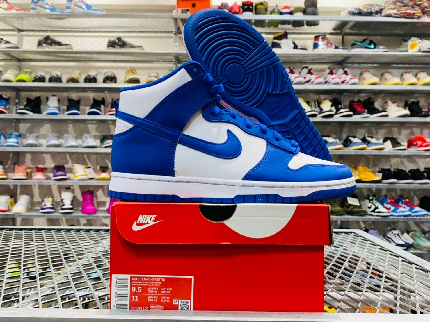 NIKE DD1399-102 Dunk High Retro Game Roya 27.5cm 6480 | BRAND 