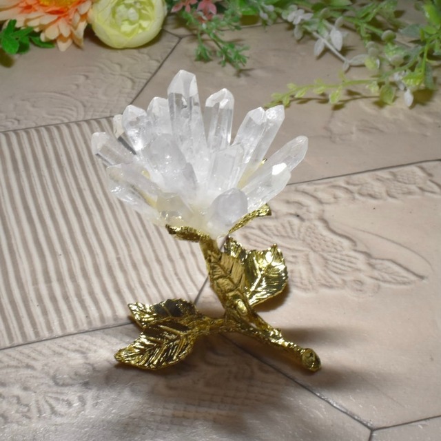 クォーツ×フラワー インテリア PI03-04