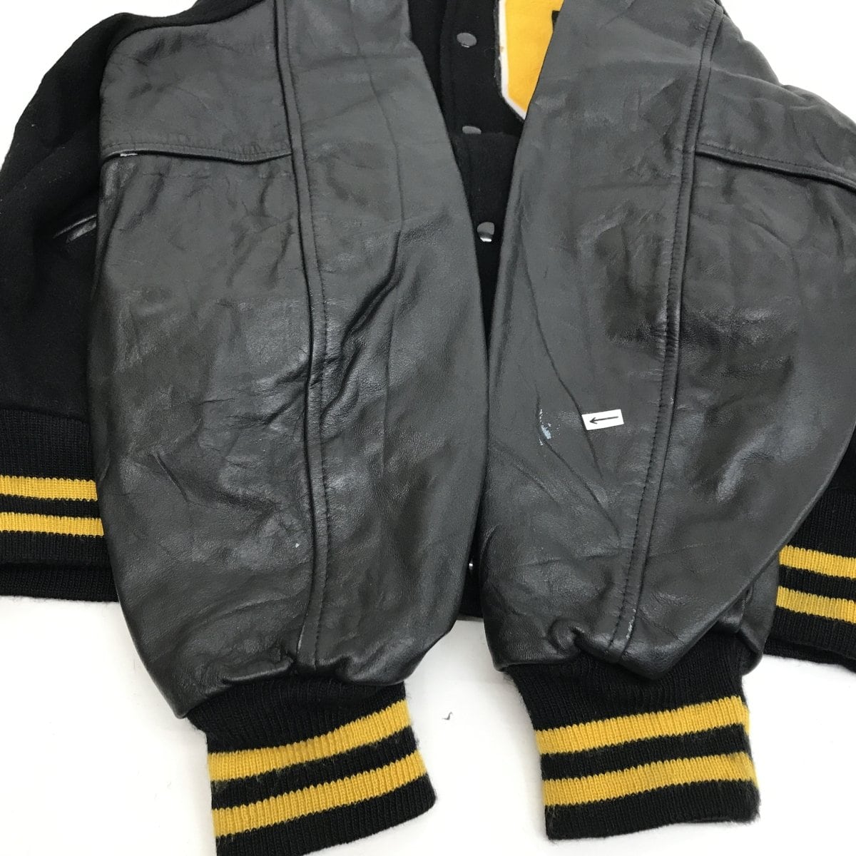 BUTWIN バトウィン スタジャン 80〜 90年代 USA製 ウールメルトン 袖革