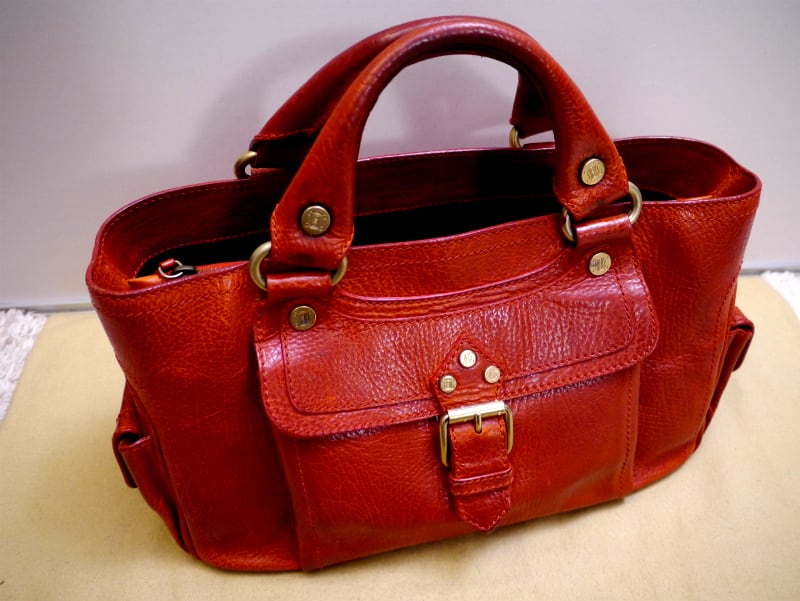 ◇CELINE セリーヌ ブギーバッグ スタッズデザイン レザー ◇CELINE セリーヌ ブギーバッグ スタッズデザイン レザー