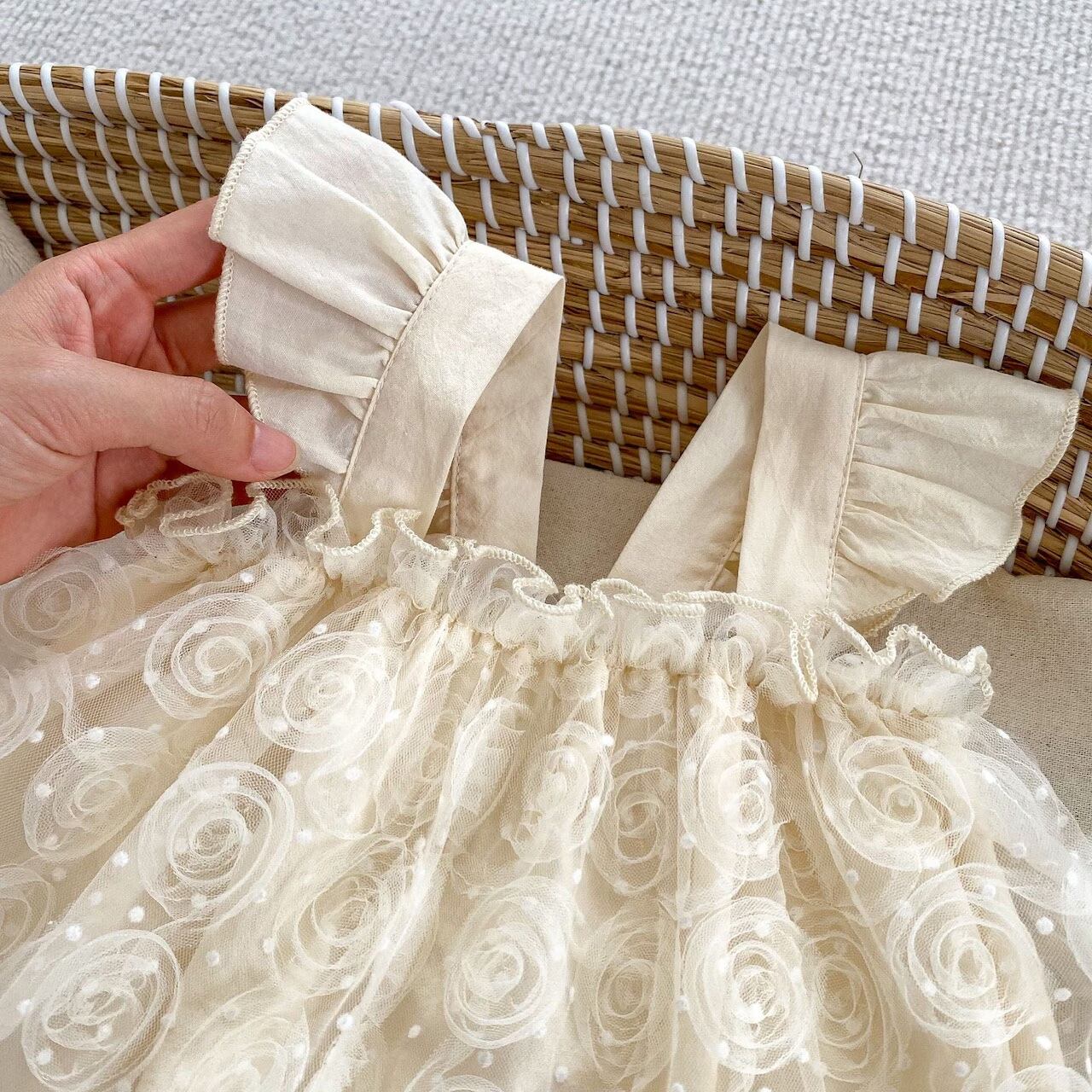 送料無料☆予約商品】 チュールロンパースドレス 春夏 秋冬 結婚式