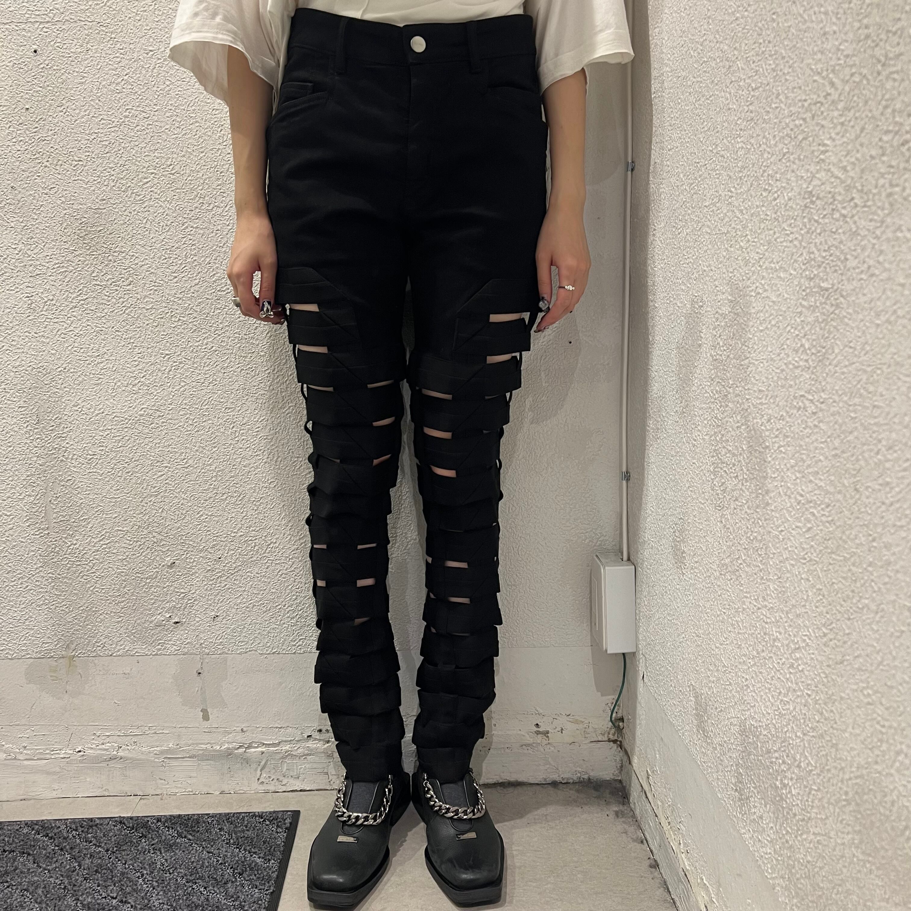 Rick Owens リックオウエンス RP01B4312-SB SPARTAN JEANS スキニー