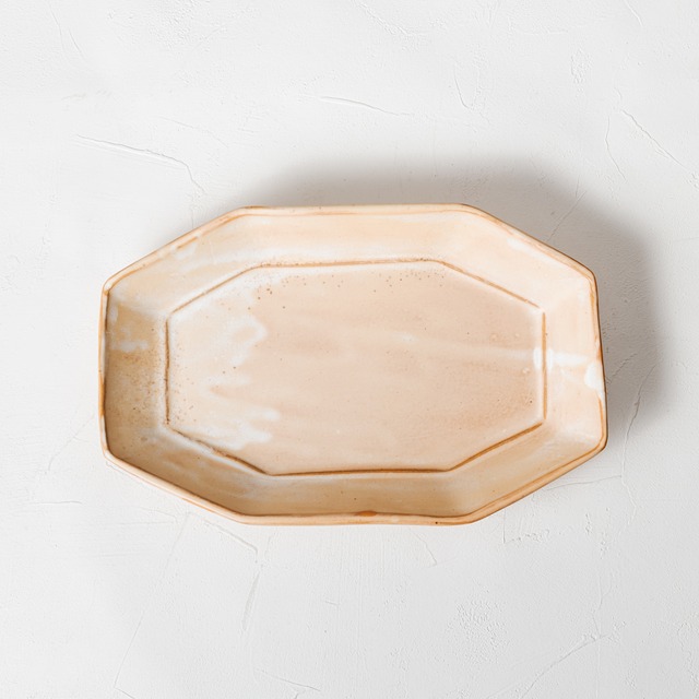 ［石渡 磨美 ］46　稜花麺鉢（黒唐金）