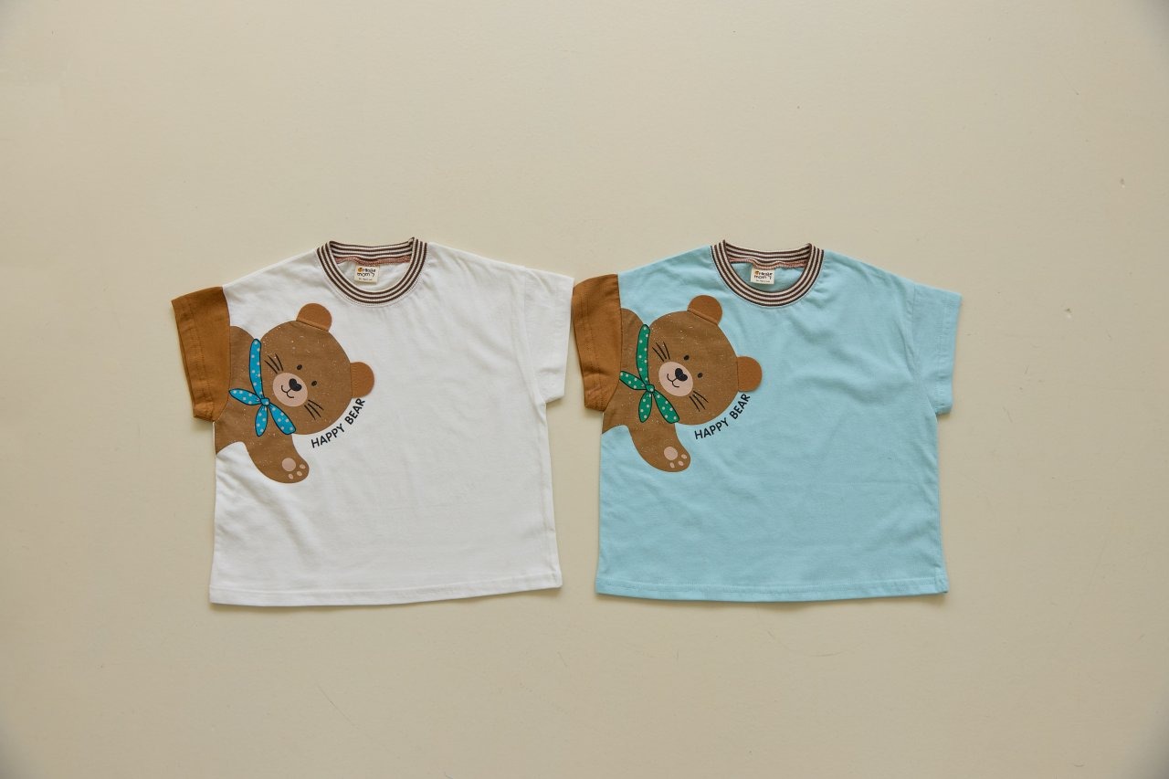 [Orangemom] Happy Bear Shirt / [오렌지맘] 해피곰티셔츠