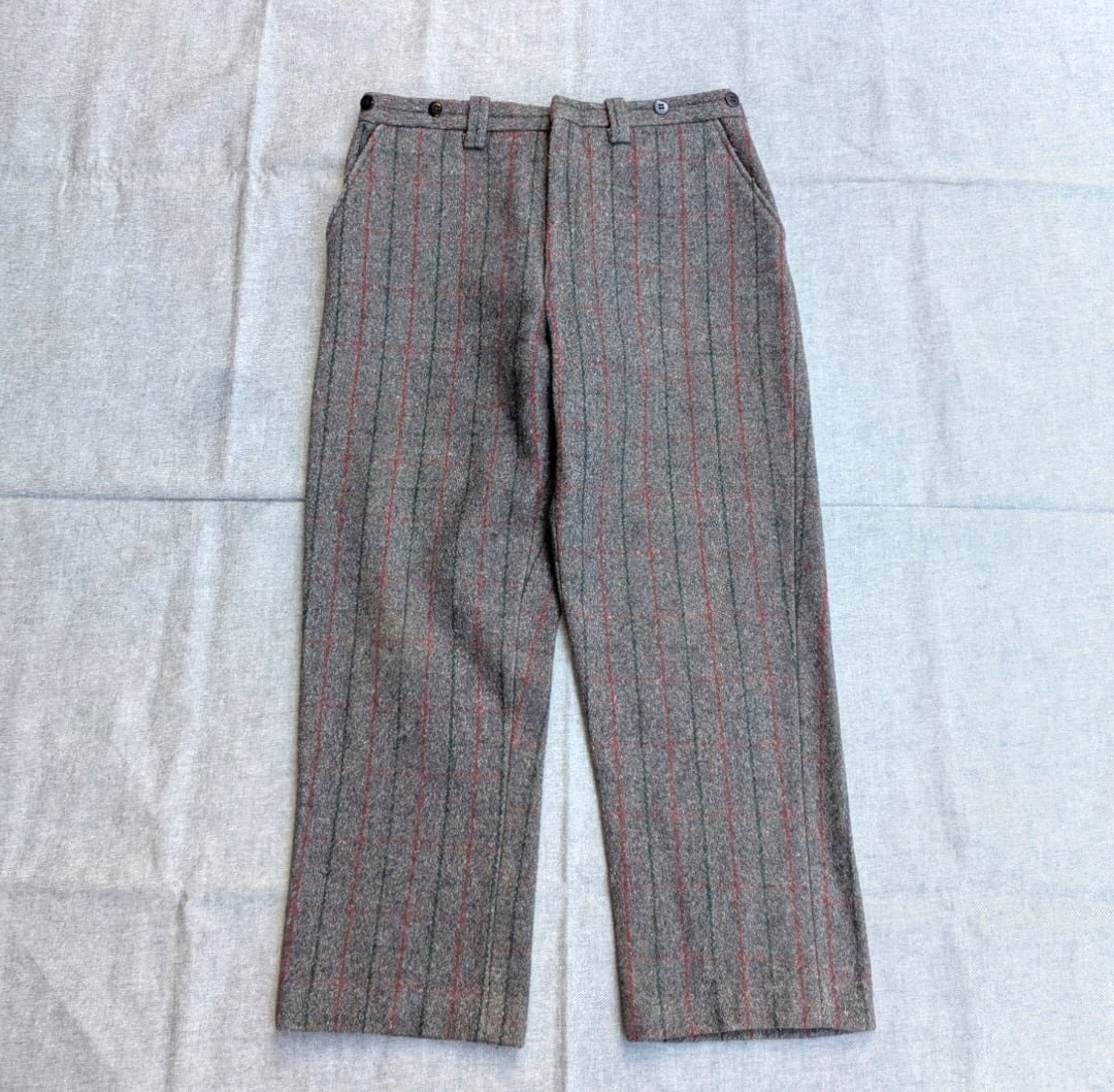 80s unknown heavy wool pant 小岩店