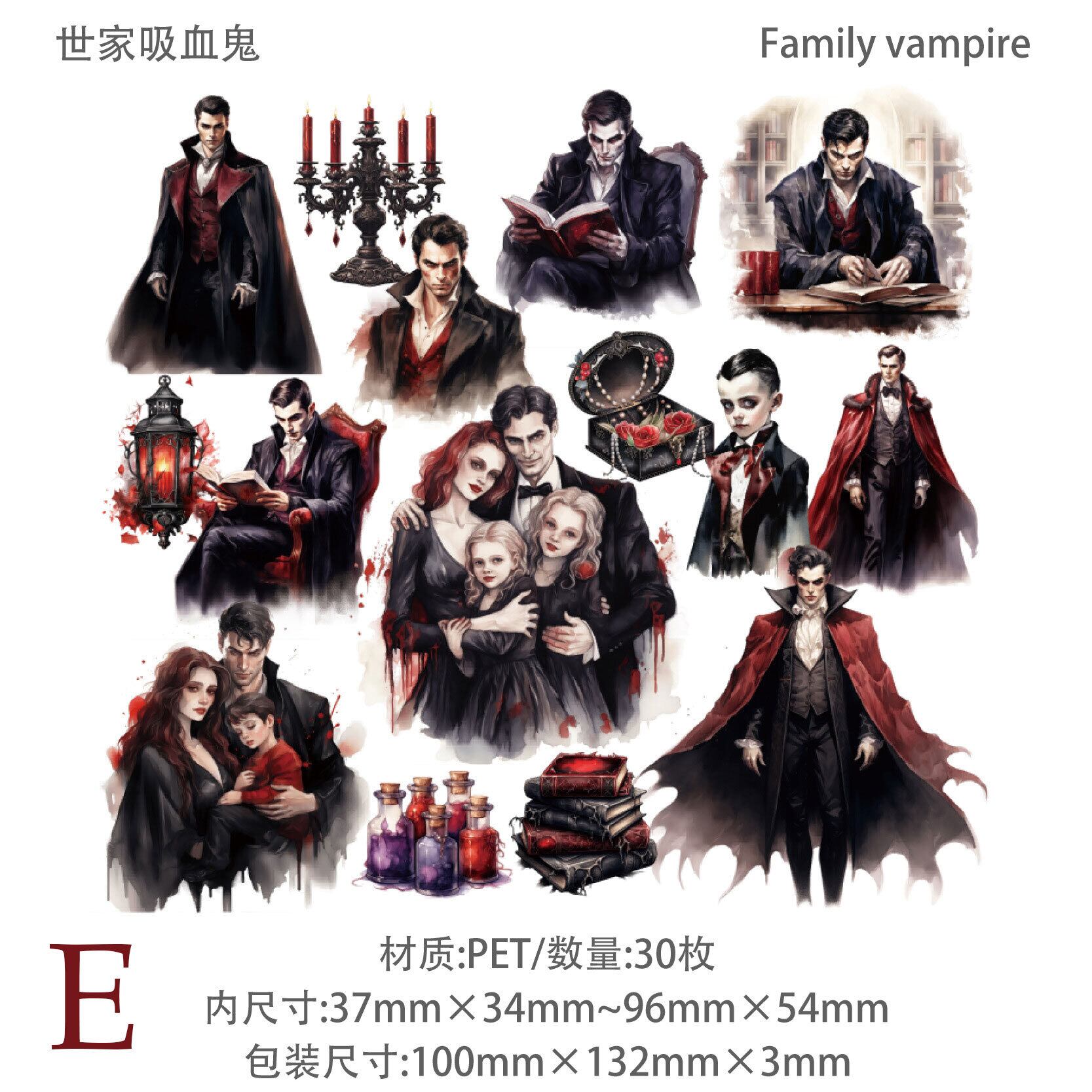 ❤️【E】Sakura  Story♡PETステッカー15枚♡コラージュ素材♡ ❤️【E】Sakura Story♡PETステッカー15枚♡コラージュ素材♡