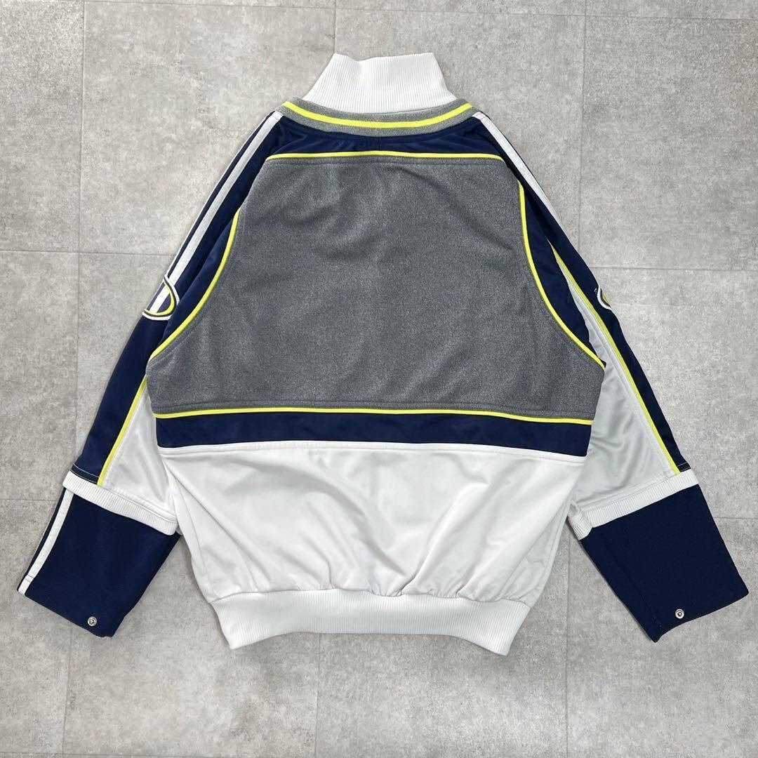 アディダス adidas トラックジャケット ジャージ 90s 黒タグ 古着