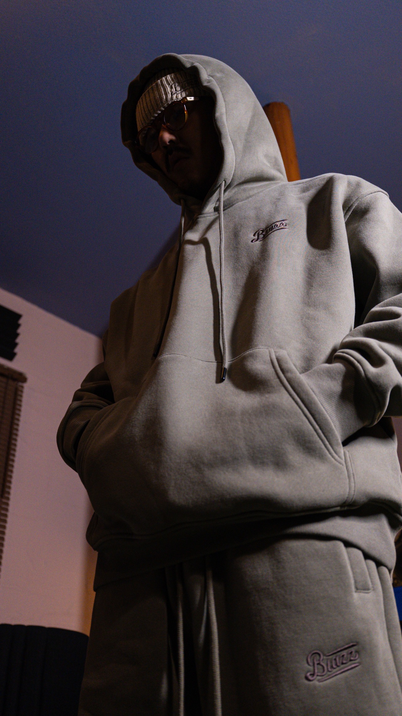 Logo Heavy Oz Sweat Pants [Olive]