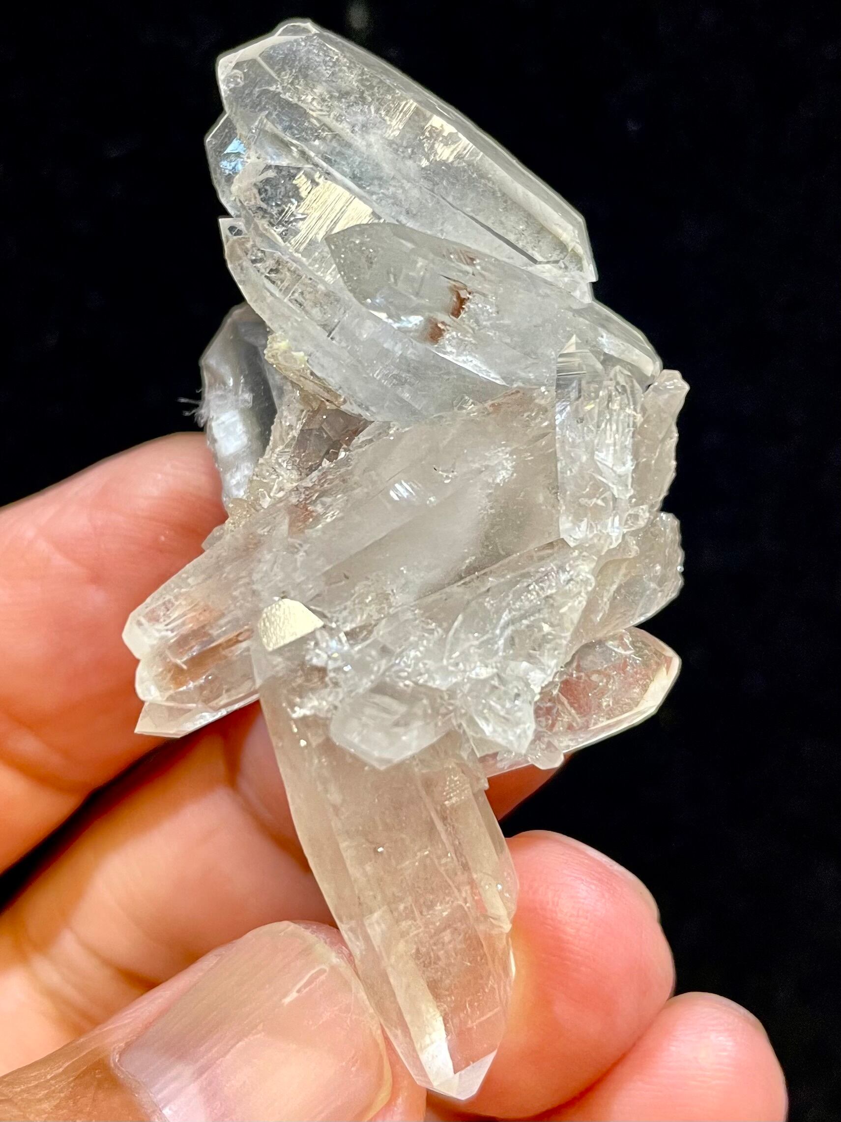 45) 新生「マニカラン・ヒマラヤ」クオーツ・クラスターDT