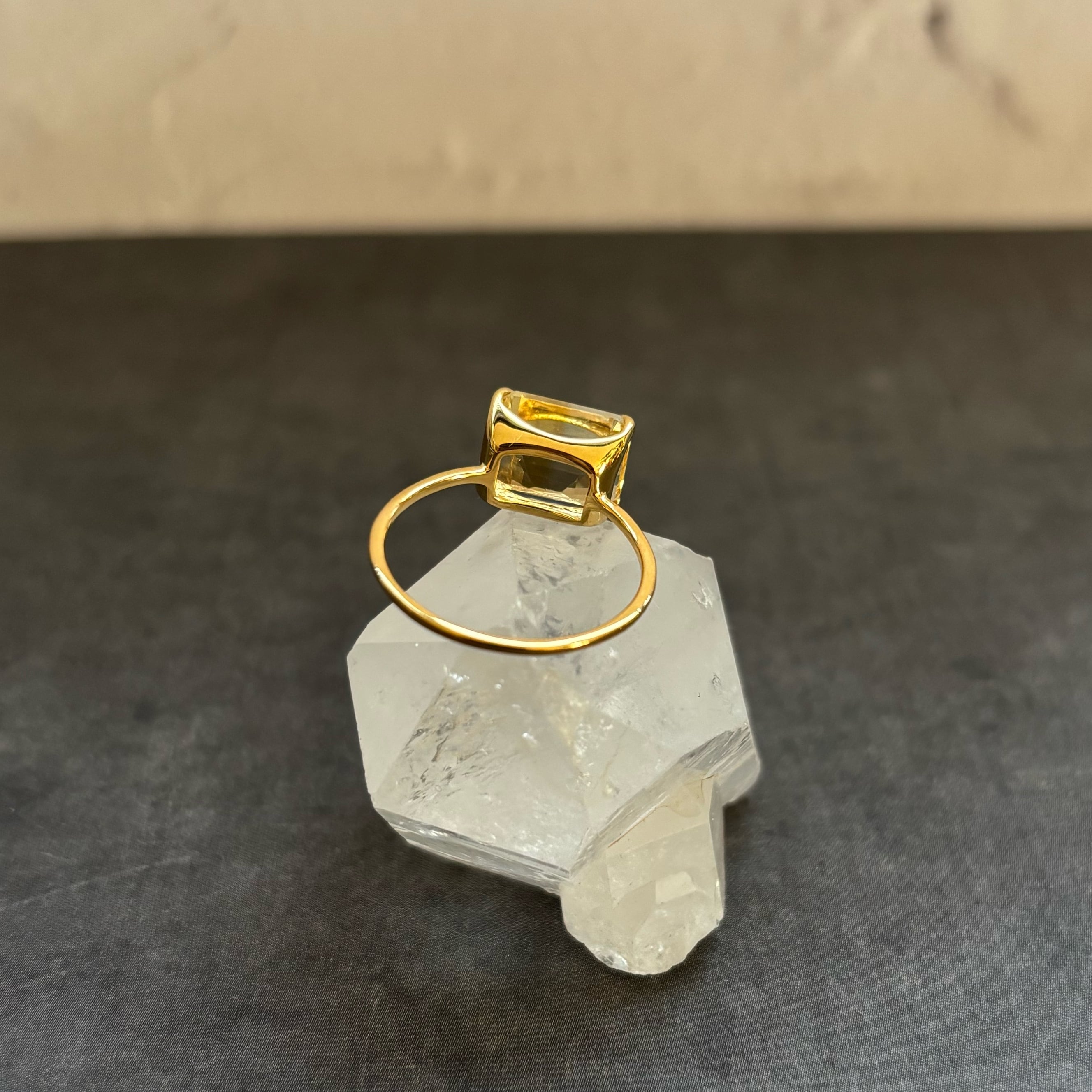 square ring】バイカラーシトリン | arcana