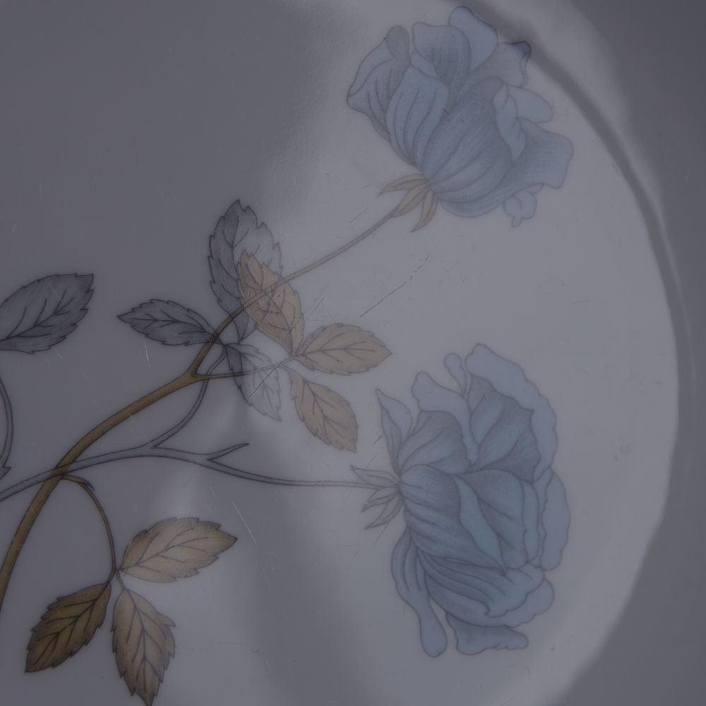 【美品】《リチャードジノリ》17cm ローズブルー　プレート　平皿