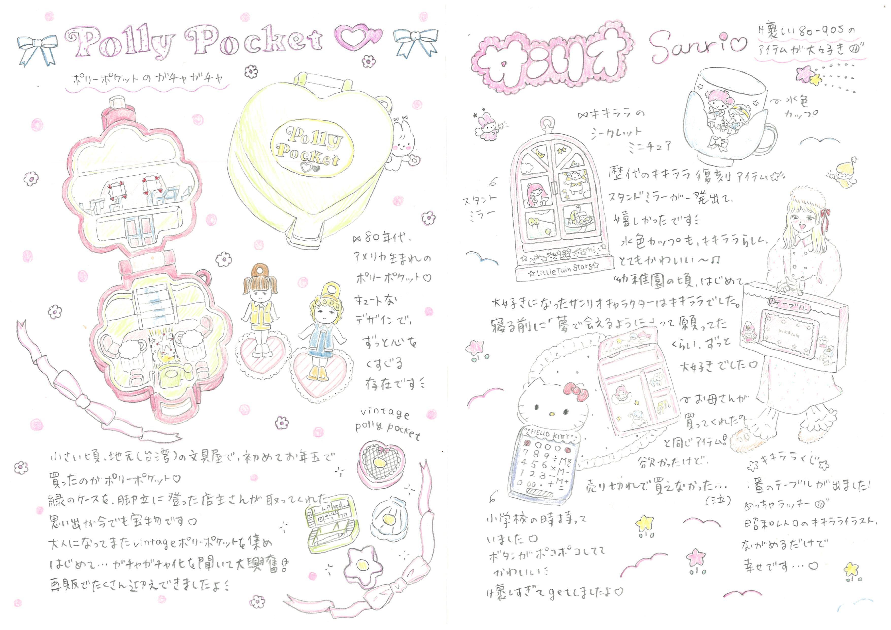 予約♡ My Best Cute ••• 手描きzine