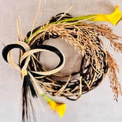 ジャルダニエのお正月飾り ― ジャパネスク・ブラッシュリース | Jardinier’s New Year Decoration — Japanesque Blush Wreath