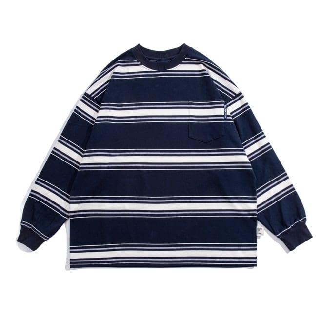 ボーダー ロングスリーブTシャツ 2color TO423